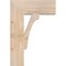 Ekena Millwork Legacy Block Smooth Bracket, Douglas Fir, 5 1/2"W x 18"D x 26"H BKT06X18X26LEC05SDF - alternate 3